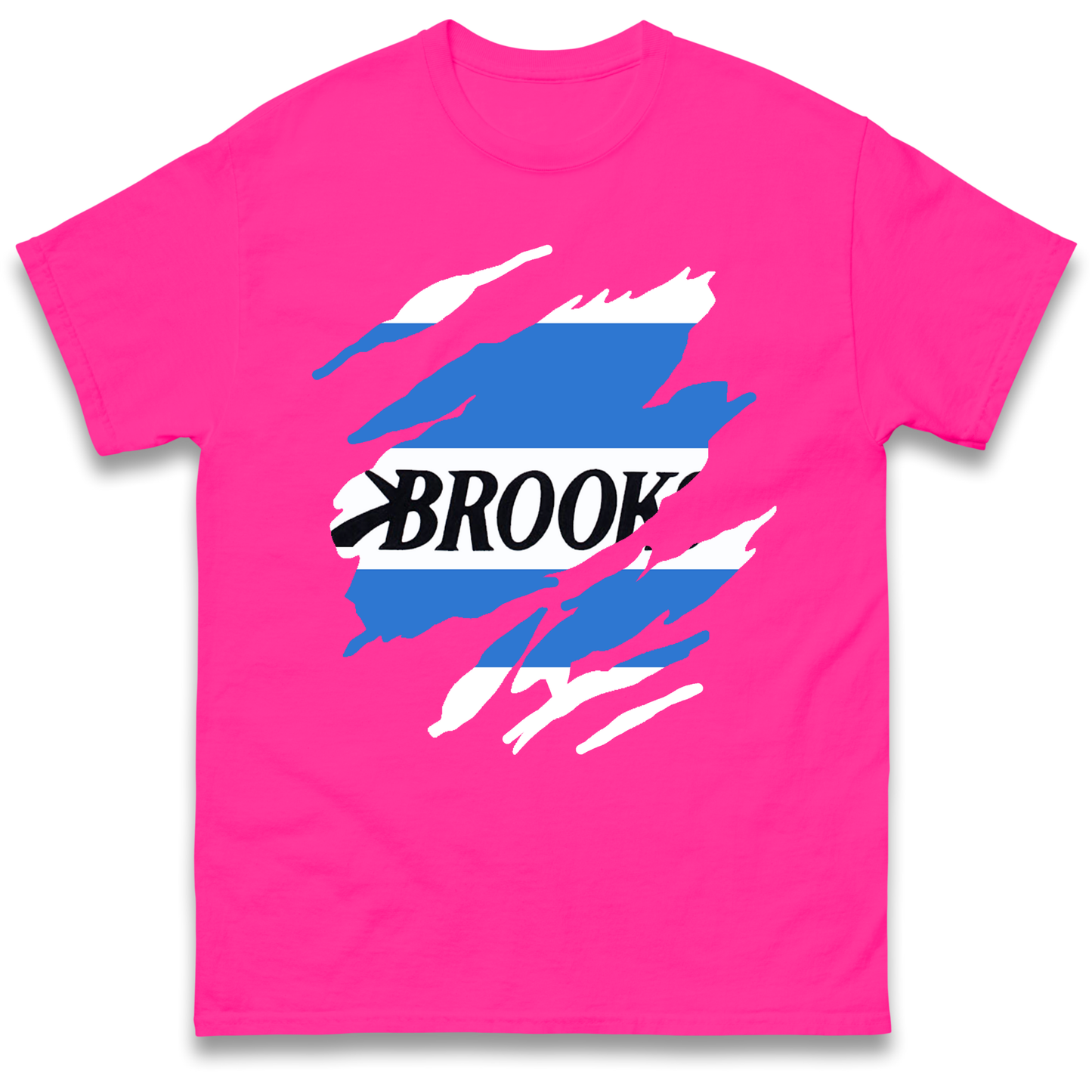 Retro QPR 1992 Torn Effect T Shirt