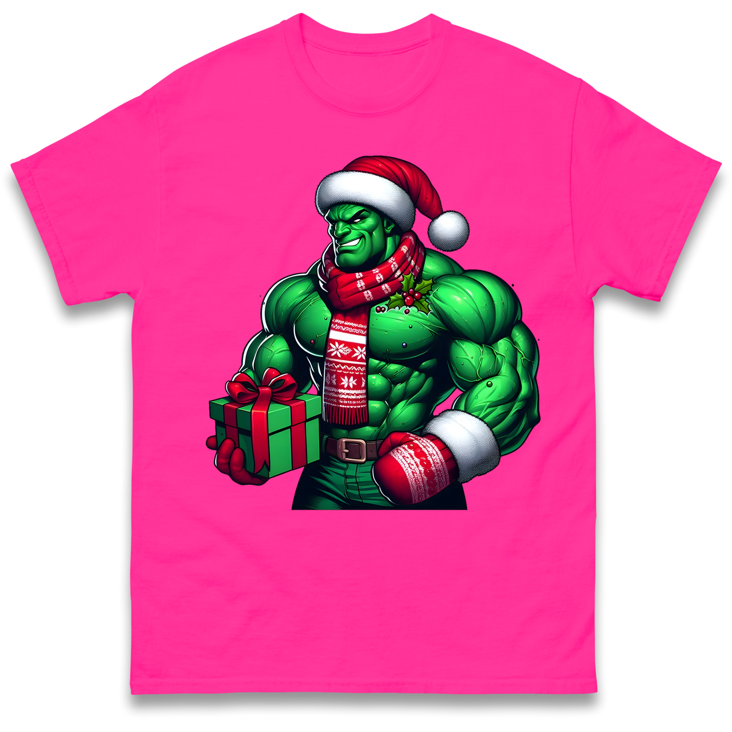 The Hulk Santa T Shirt