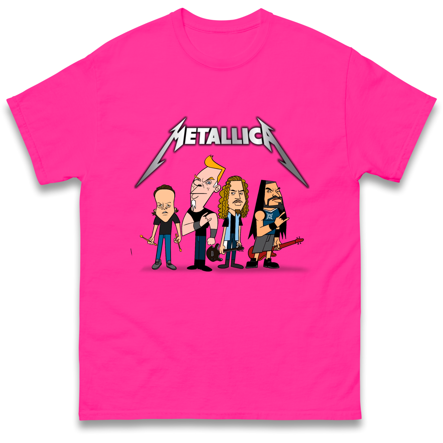 Metallica Cartoon T Shirt