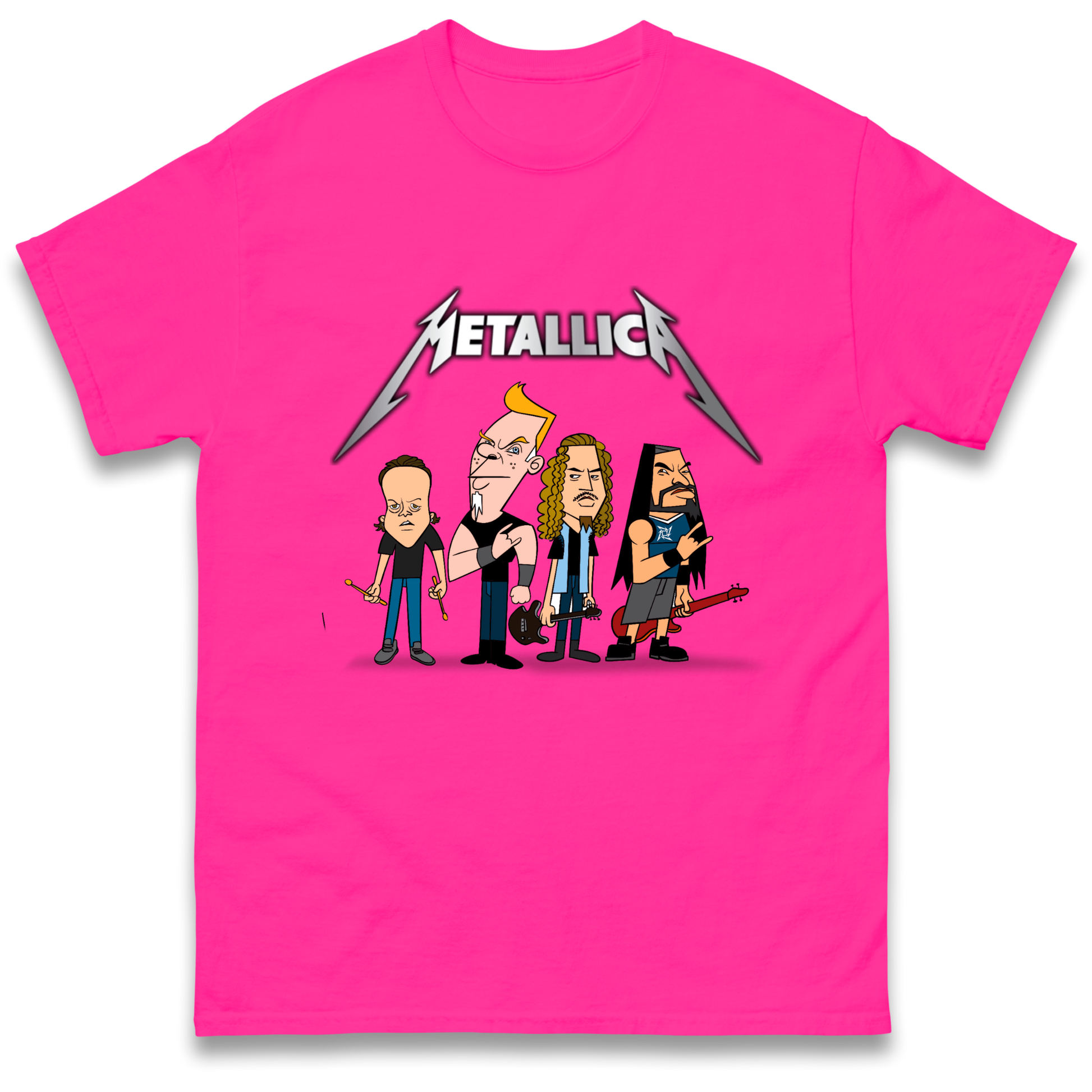 Metallica Cartoon T Shirt