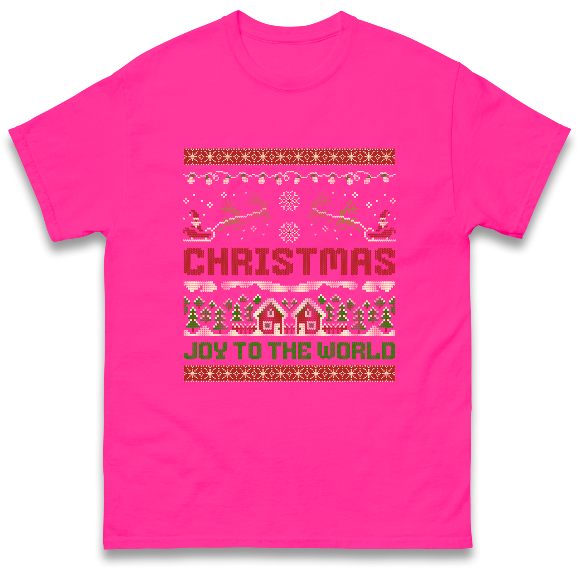 Christmas Joy to the World Christmas T Shirt