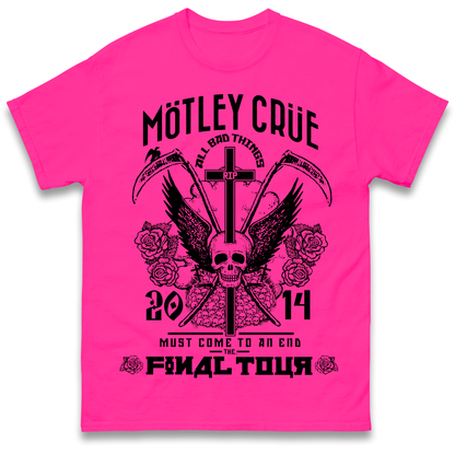 Motley Crue All Bad Things T Shirt