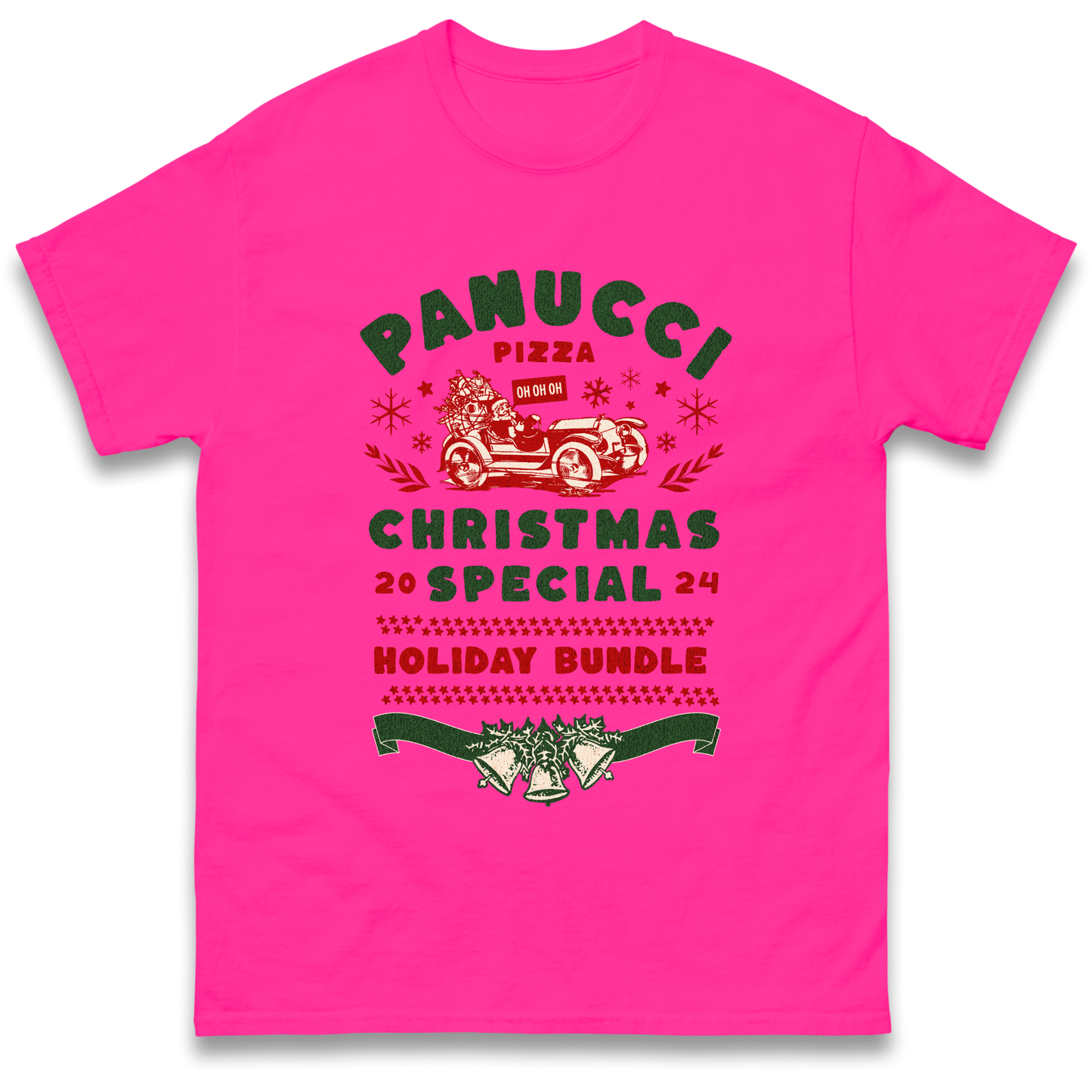 Panucci Pizza Christmas Special Christmas T Shirt