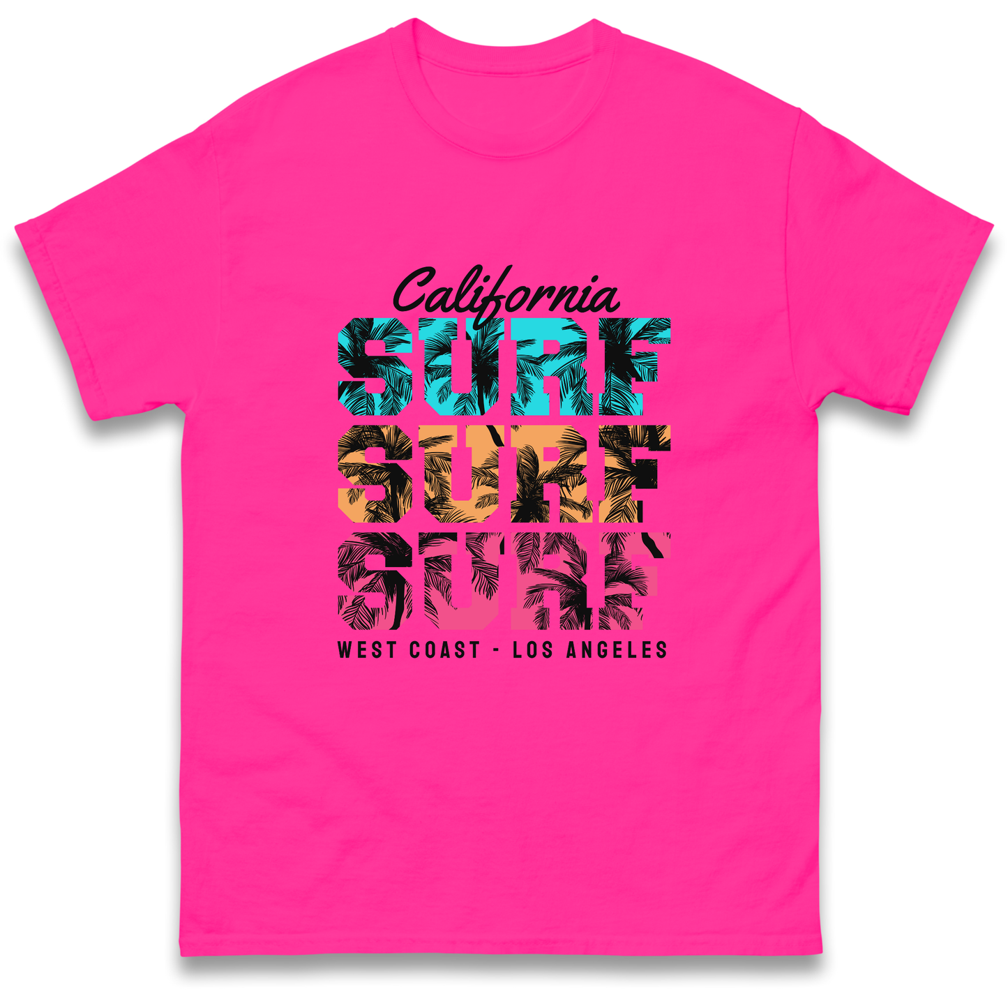 California Surf Surf Surf T Shirt