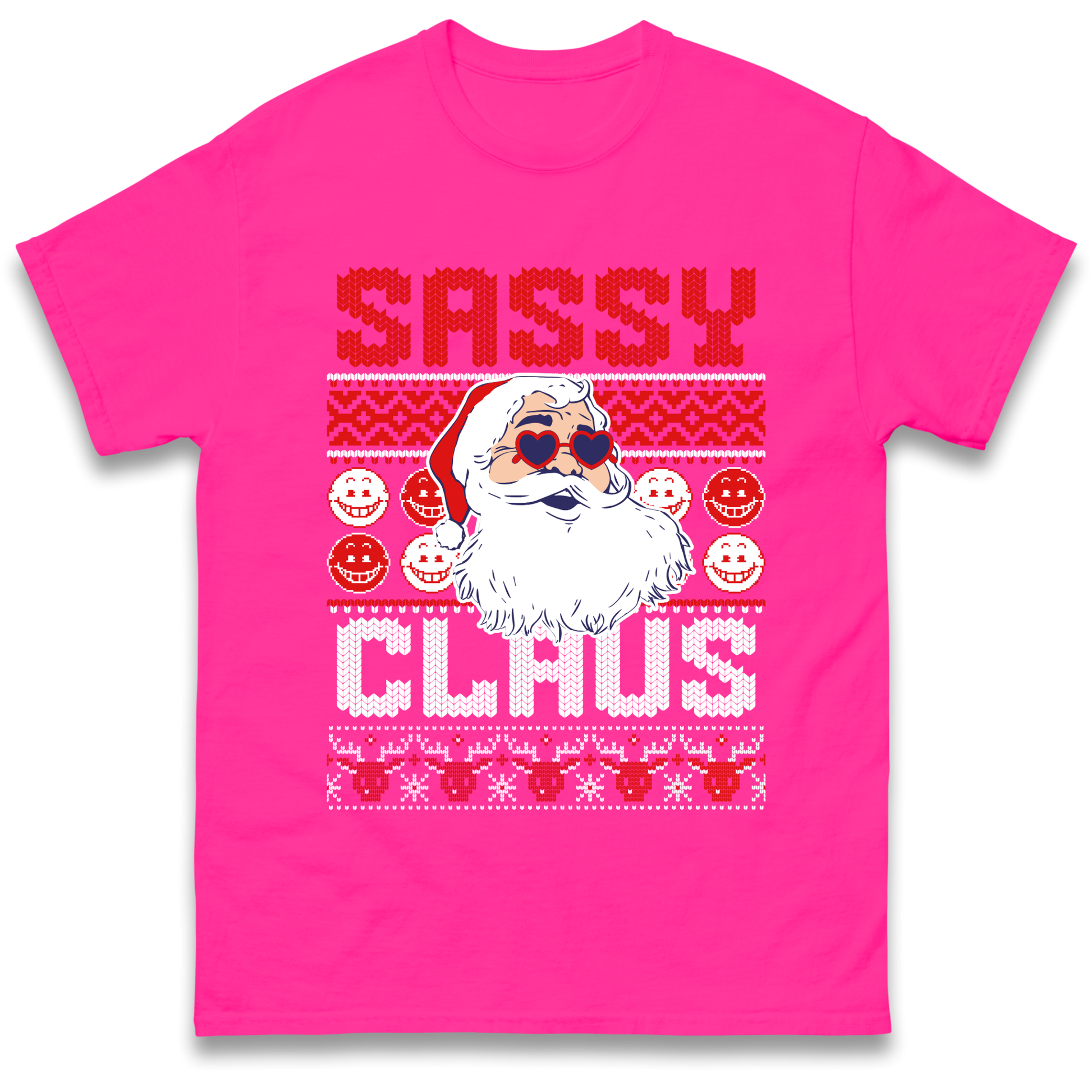 Sassy Claus Santa Christmas T Shirt