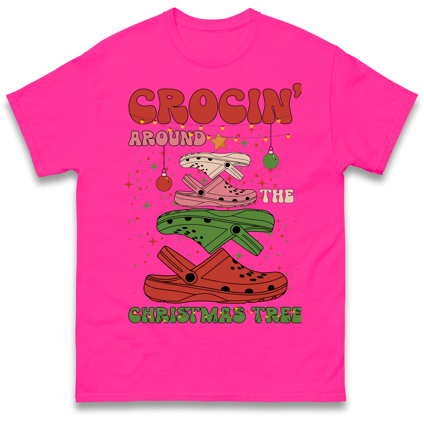 Crockin Around the Christmas Tree Christmas T Shirt