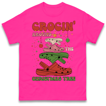 Crockin Around the Christmas Tree Christmas T Shirt