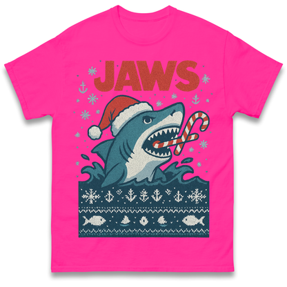 Jaws Christmas T Shirt