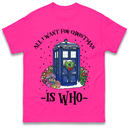 Dr Who Christmas T-Shirt