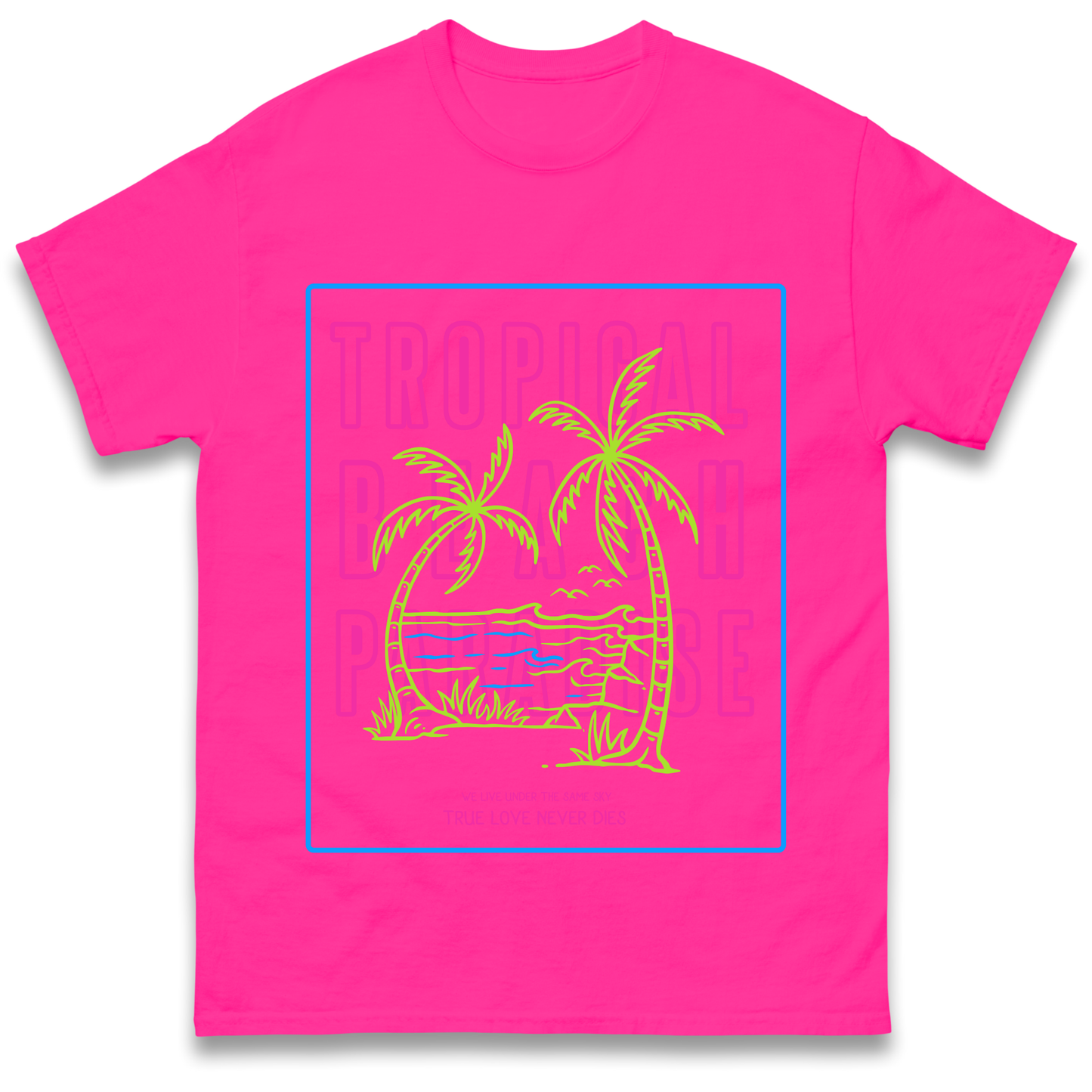 Tropical Beach Paradise T Shirt
