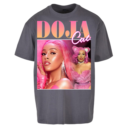 Doja Cat Pink Bootleg Oversized T Shirt