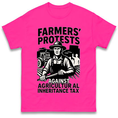 Farmers’ Protests Against Agricultural Inheritance Tax T Shirt