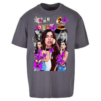 Dua Lipa Butterflies Oversized T Shirt