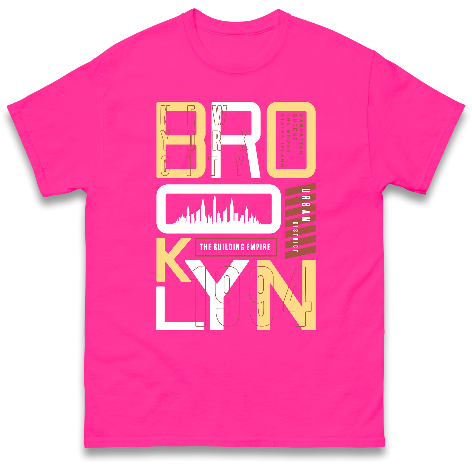 Brooklyn New York Urban District T Shirt