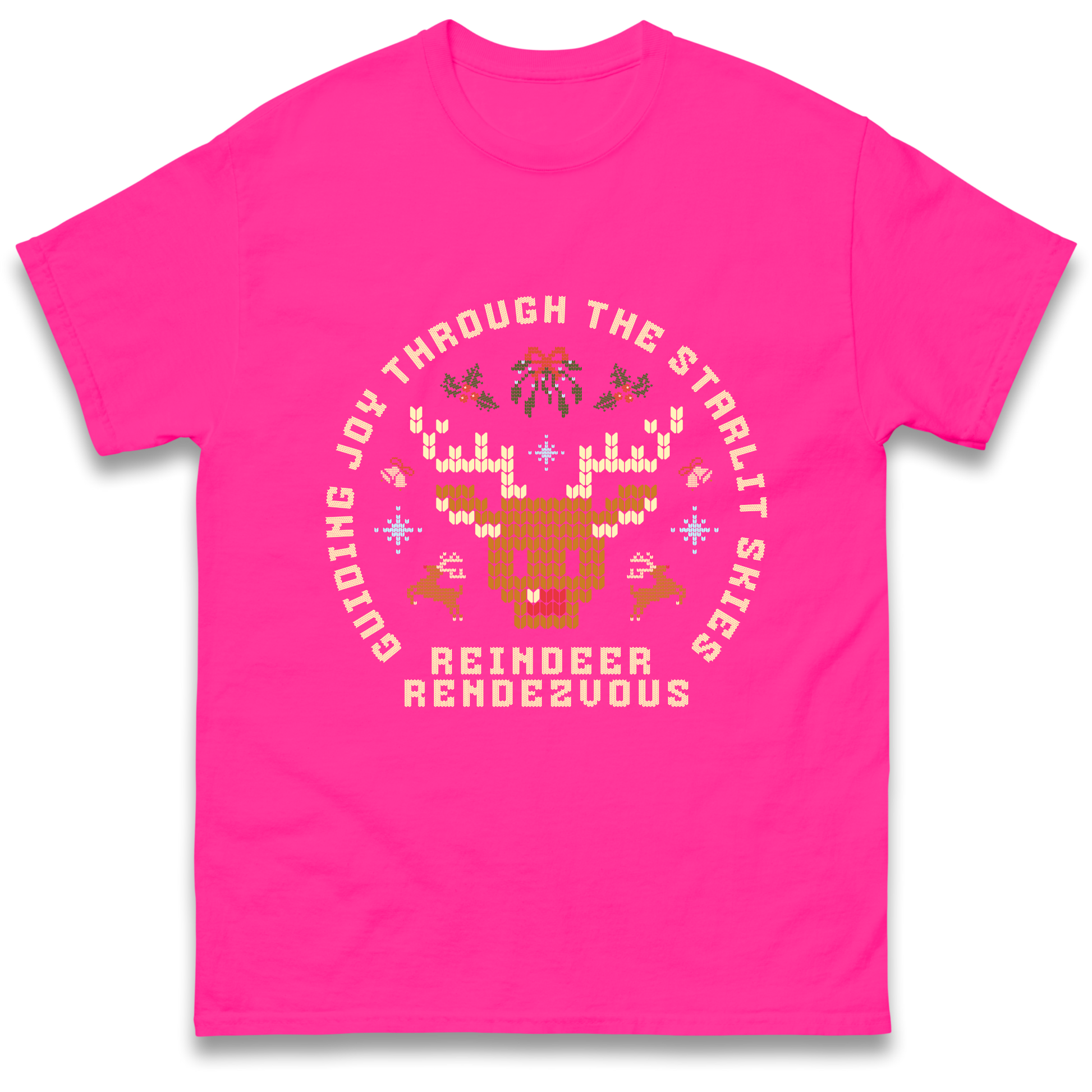 Reindeer Rendezvous Christmas T Shirt