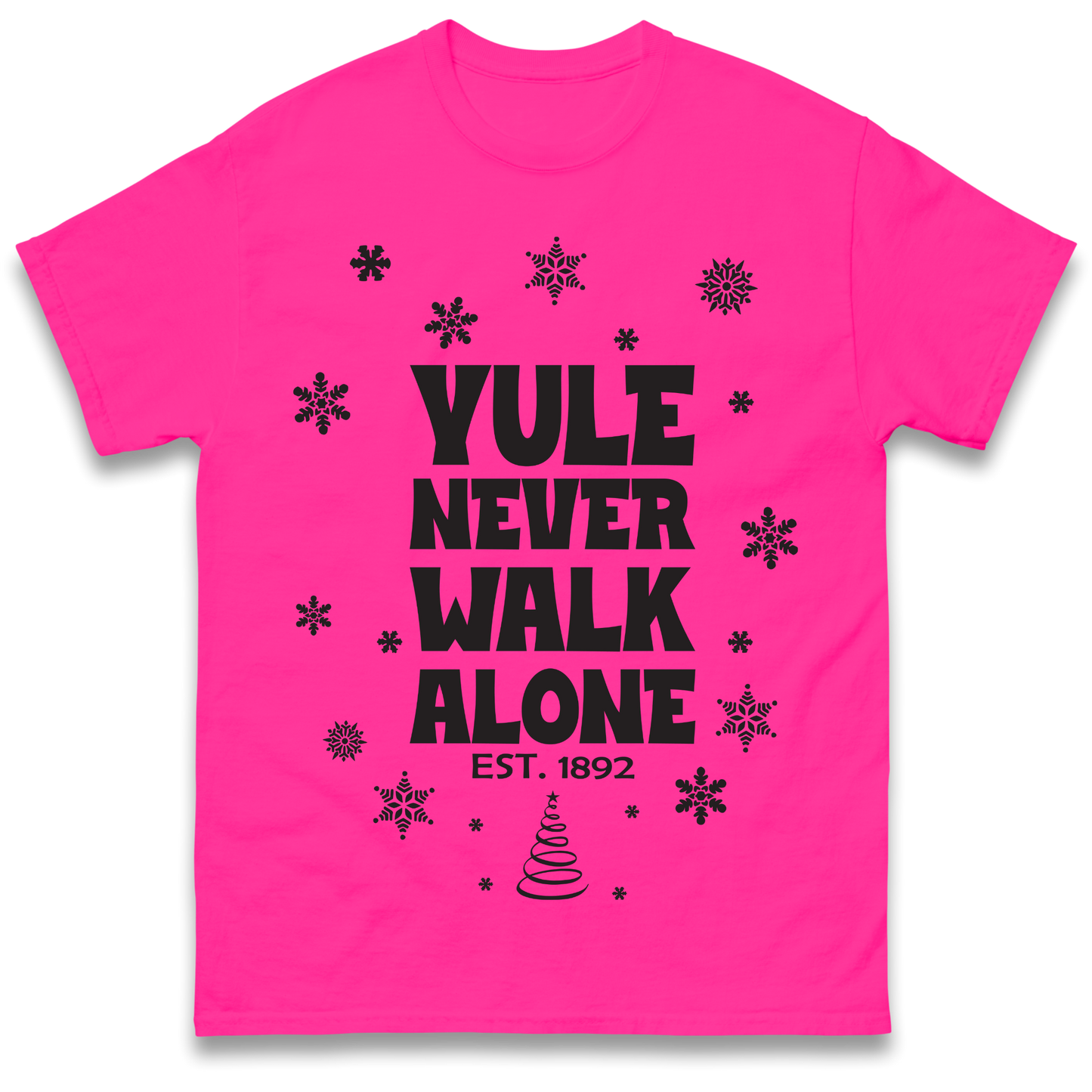 Yule Never Walk Alone Liverpool Christmas T Shirt
