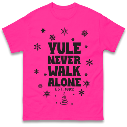 Yule Never Walk Alone Liverpool Christmas T Shirt