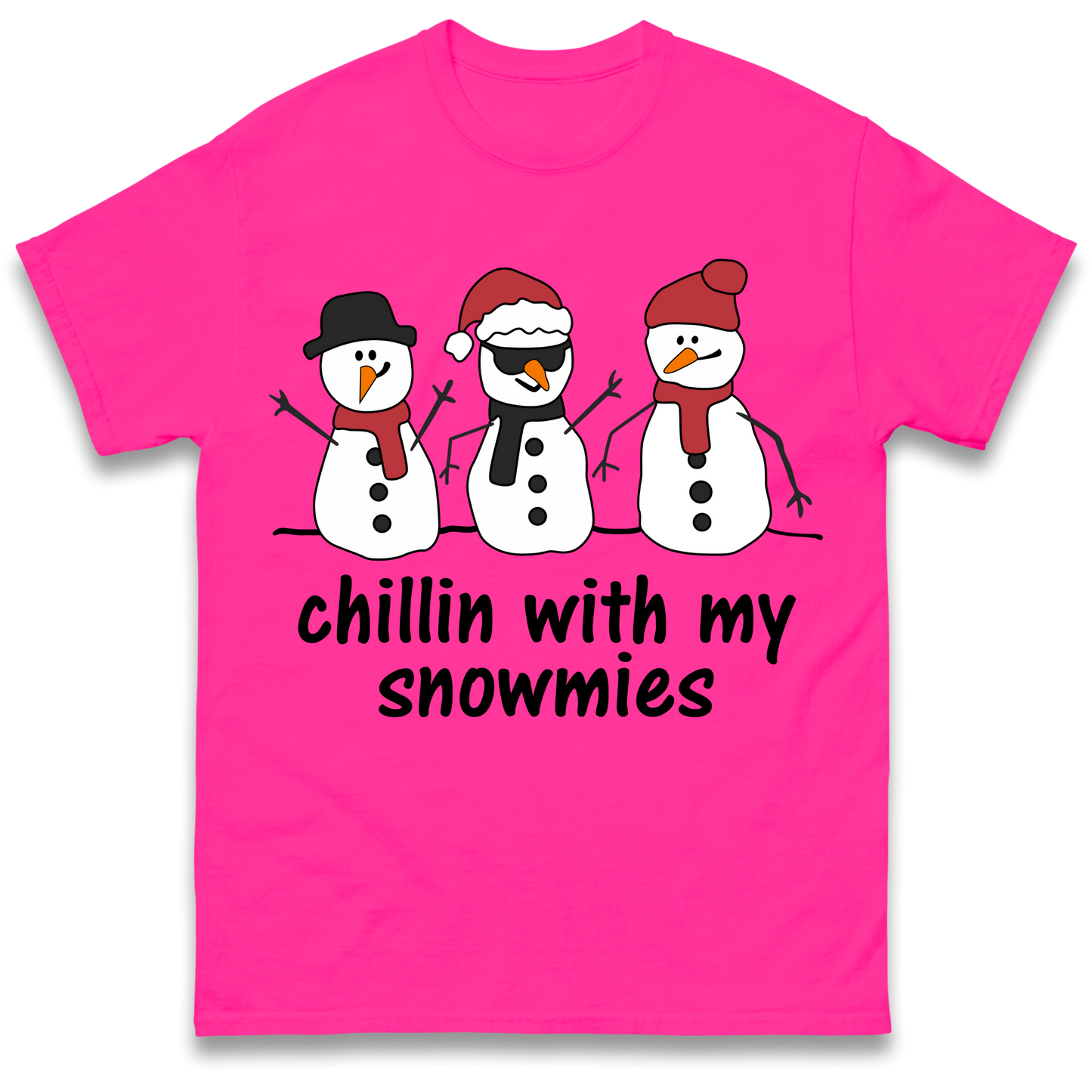 Chillin With My Snowmies T Shirt