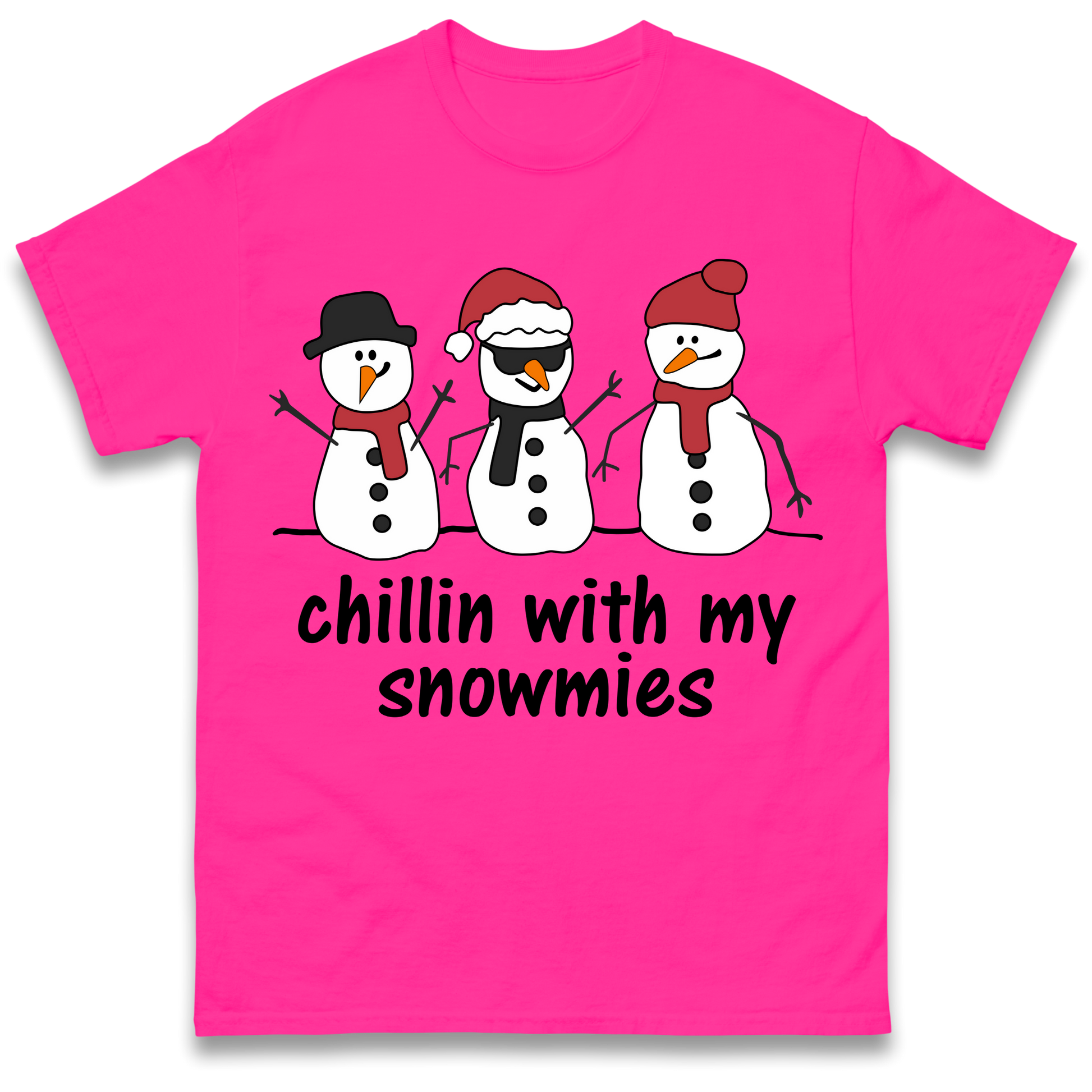 Chillin With My Snowmies T Shirt
