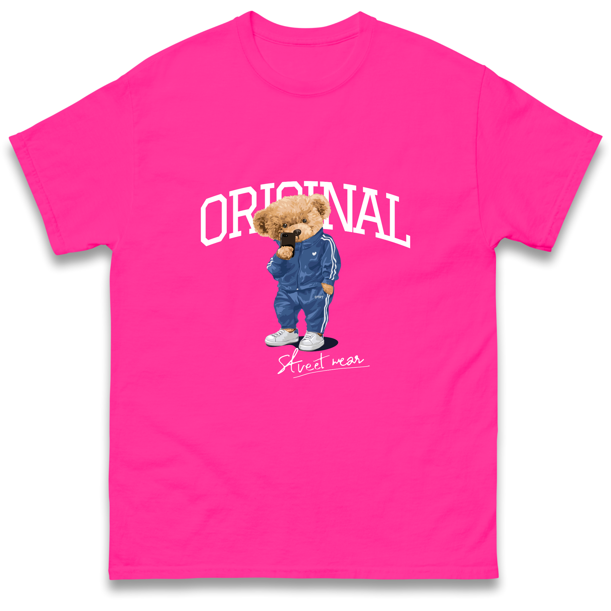 Teddy Bear Original Streetwear T Shirt