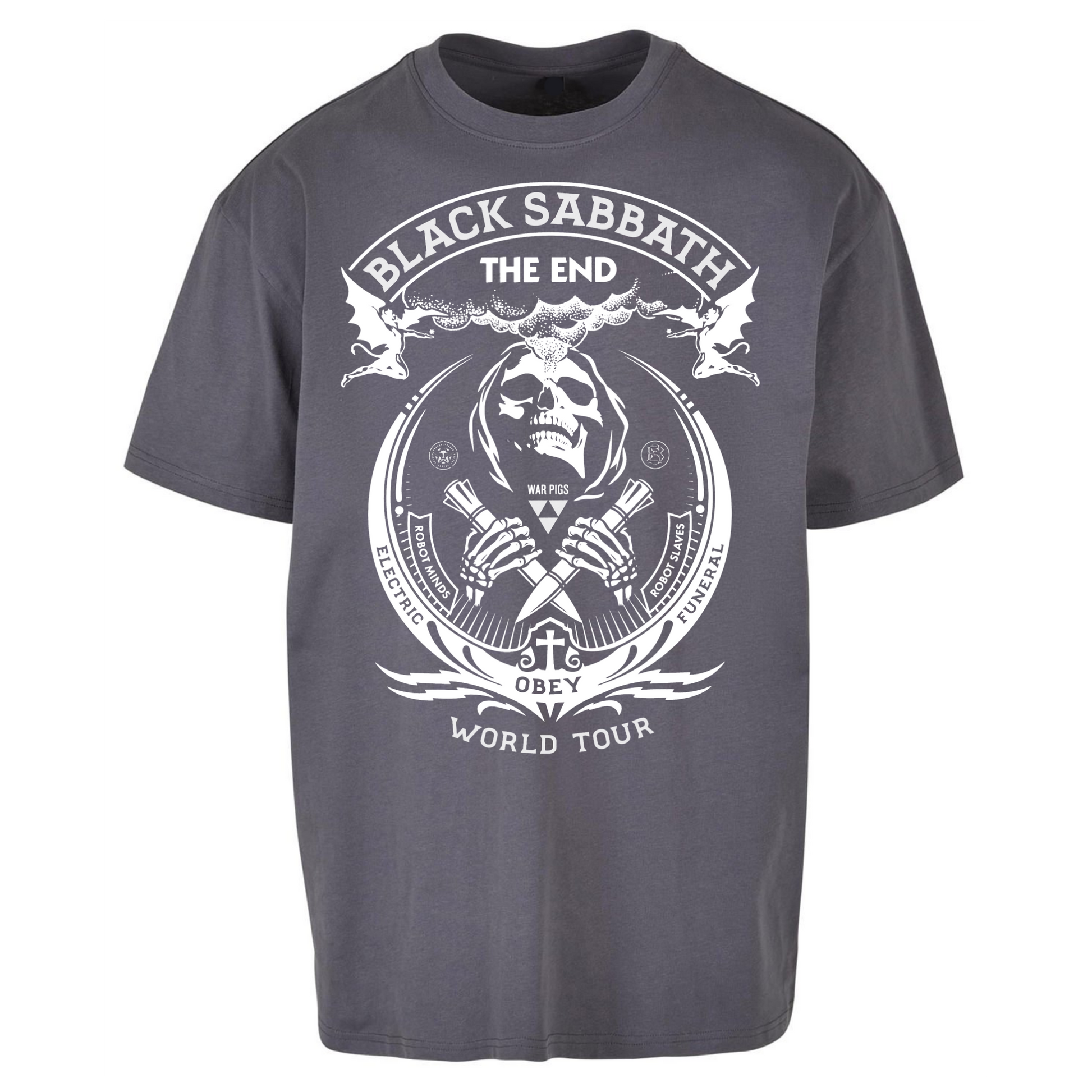 Black Sabbath The End World Tour oversized T Shirt