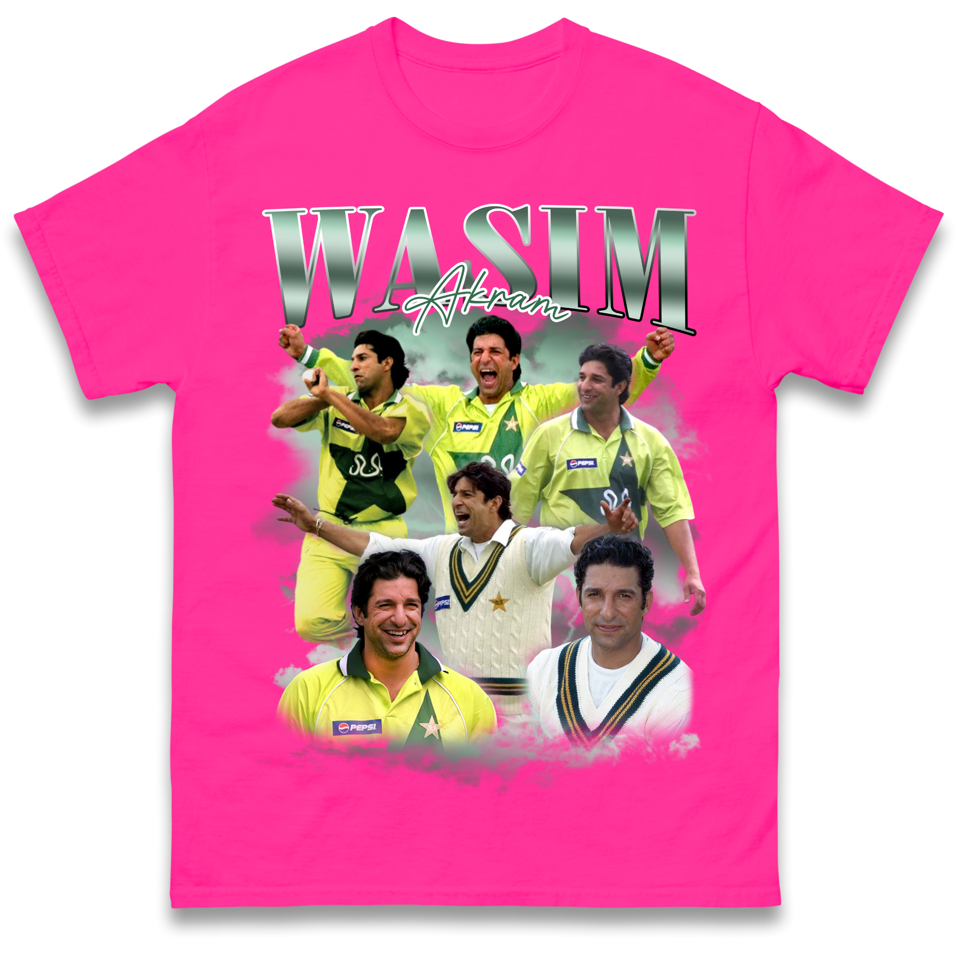 Wasim Akram T Shirt