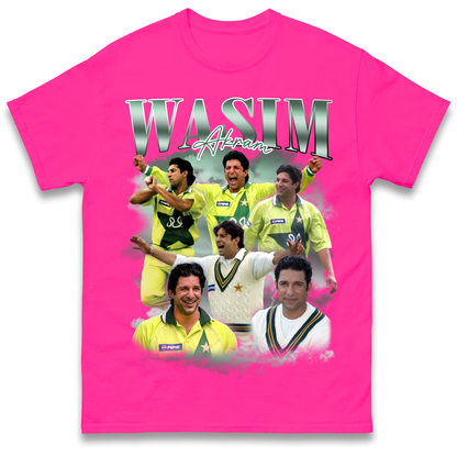 Wasim Akram T Shirt
