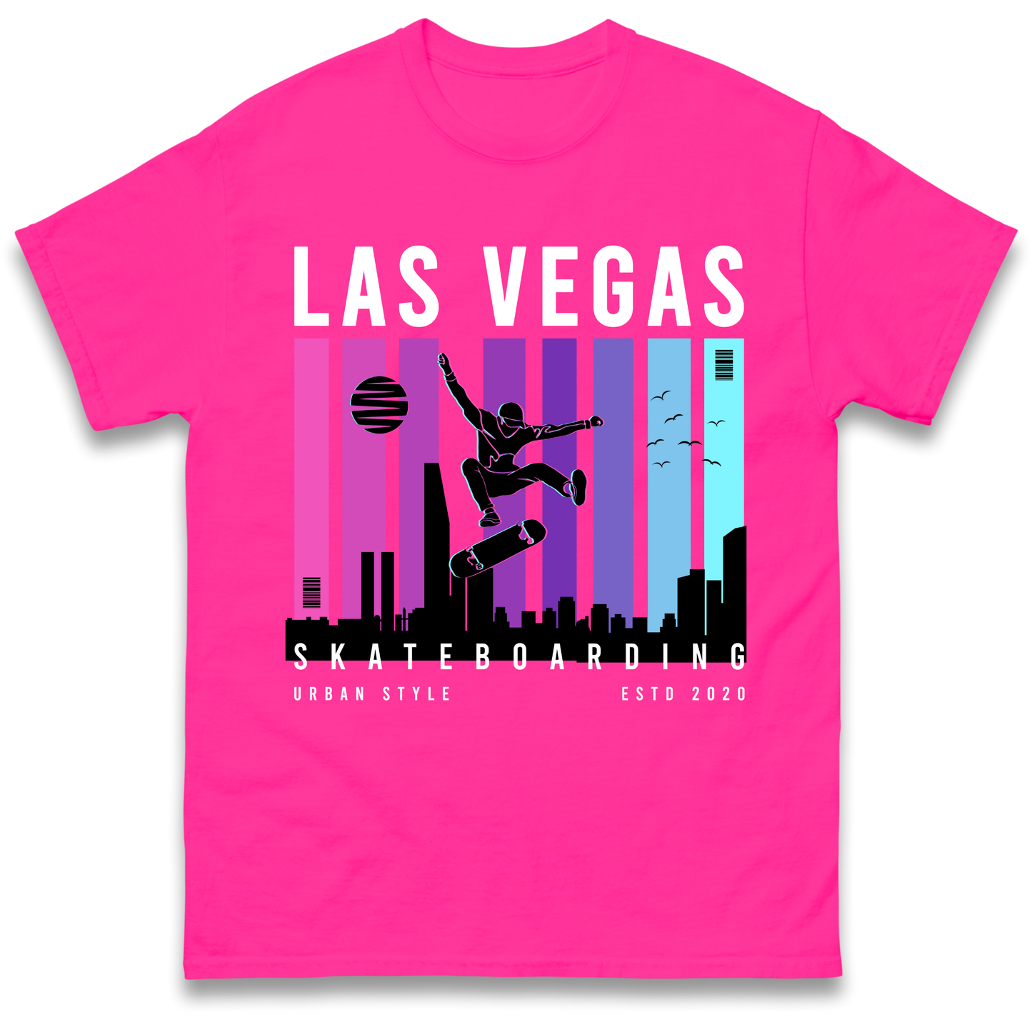 Las Vegas Skateboarding T Shirt