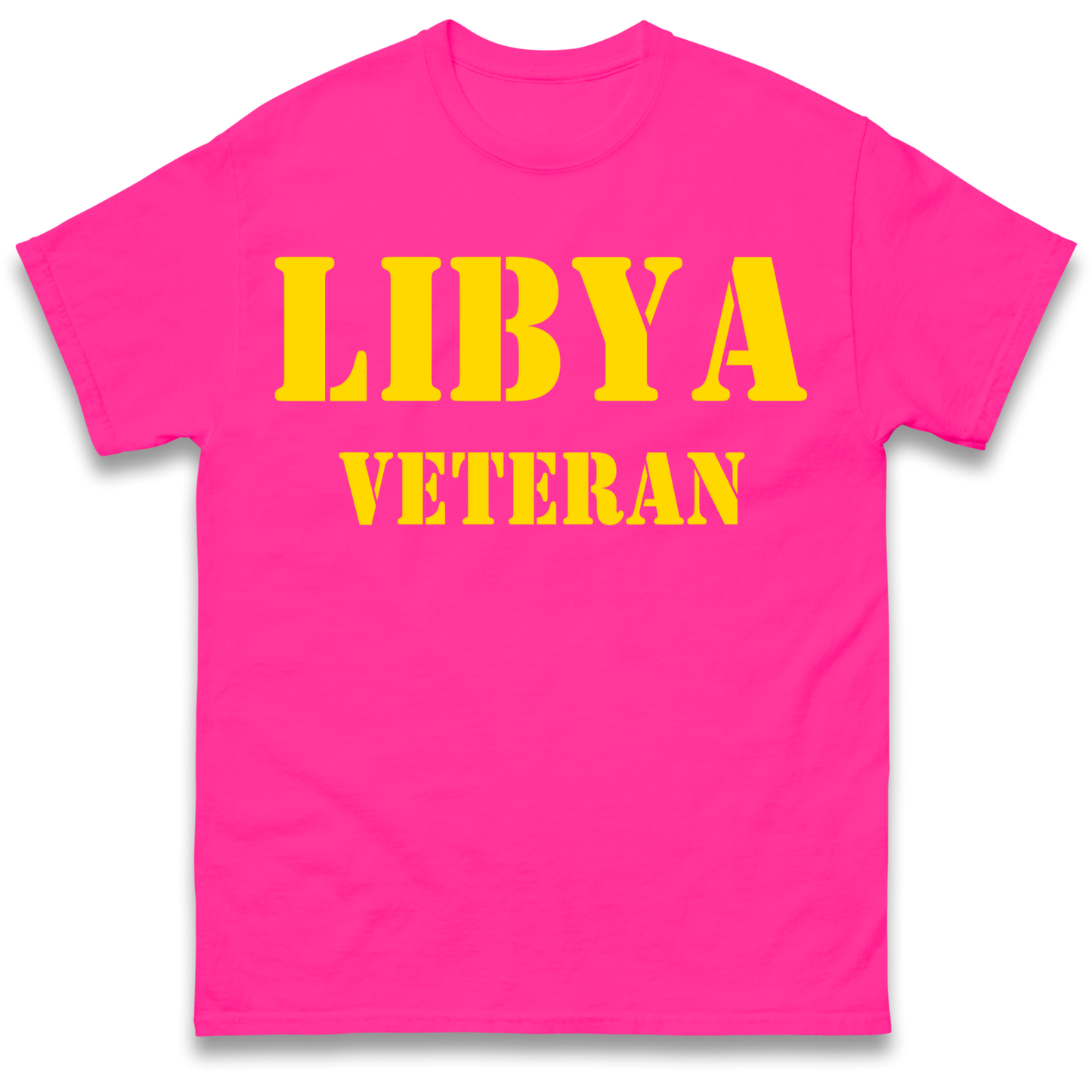 Libya Veteran T Shirt