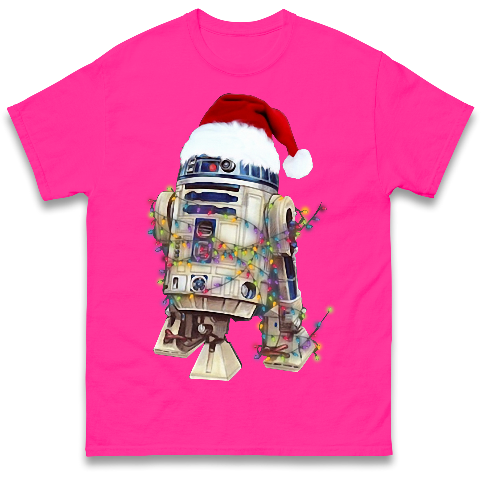 R2D2 Christmas Santa Christmas T Shirt