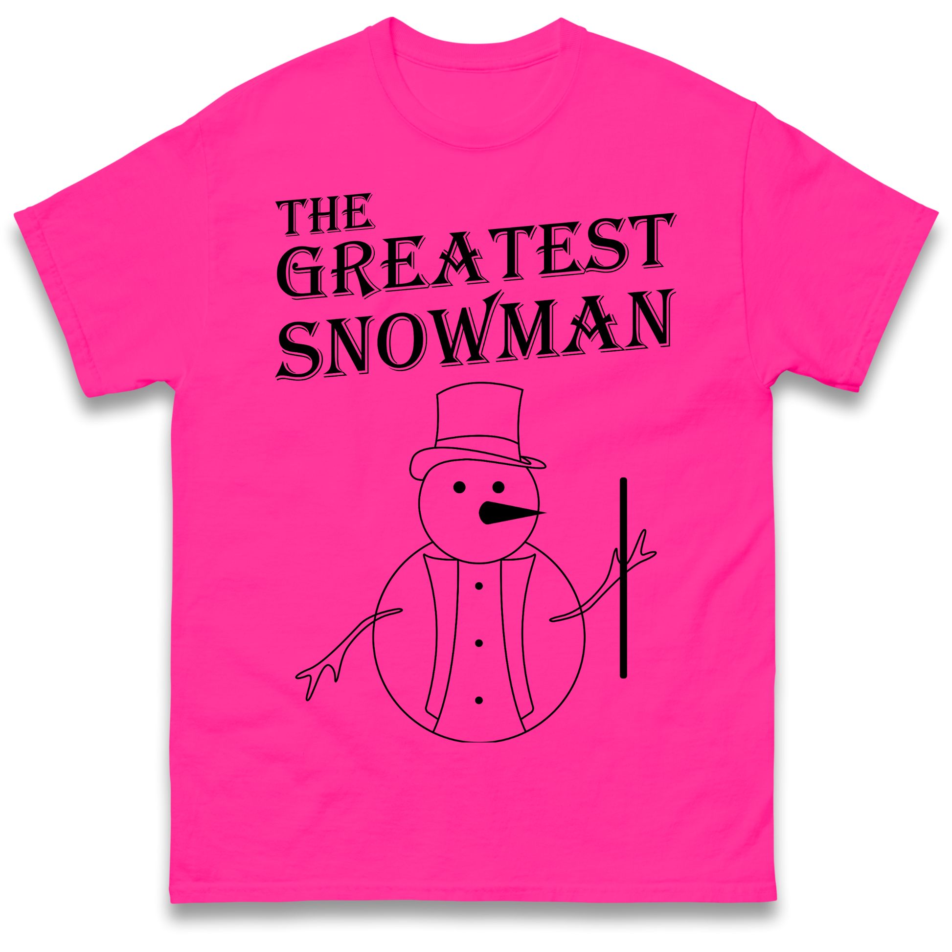 The Greatest Snowman Christmas T Shirt