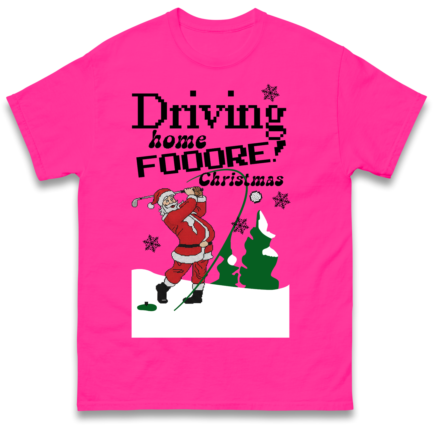 Christmas Golf T Shirt