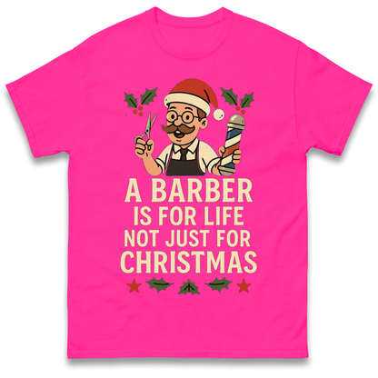 Barber Christmas T Shirt
