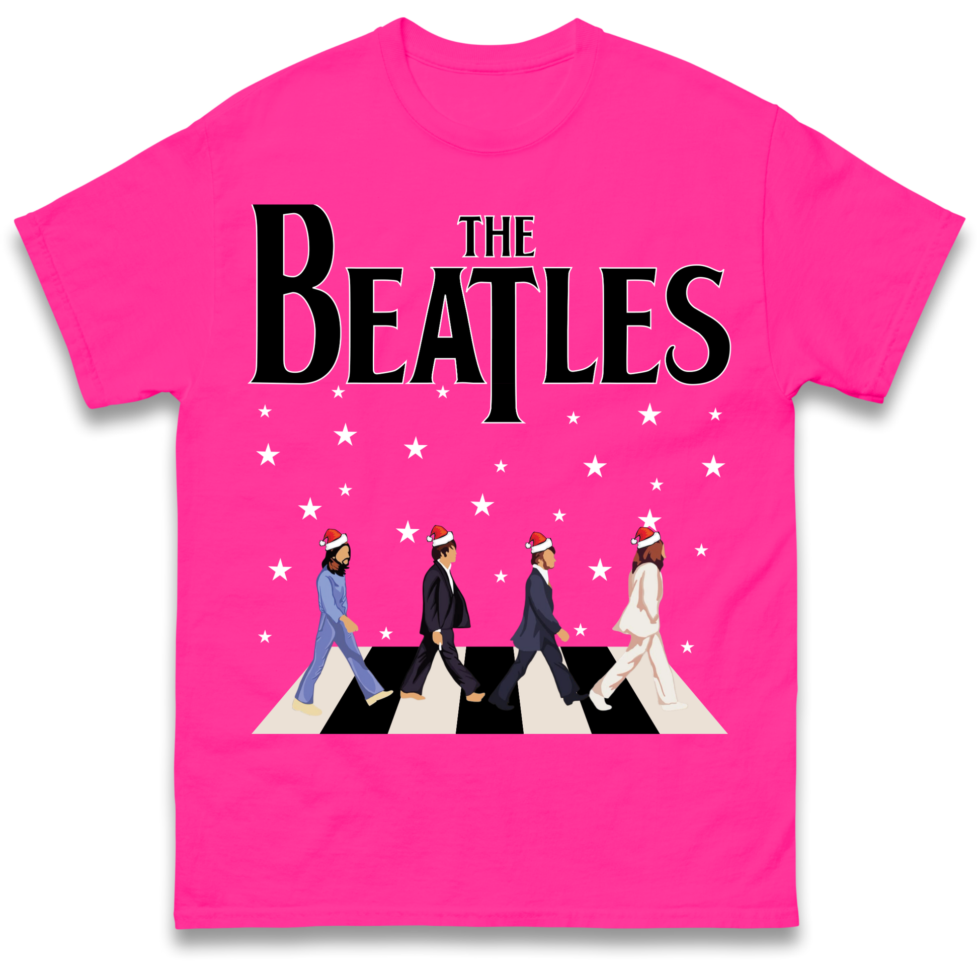 The Beatles Abbey Road Christmas T Shirt