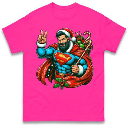Superman Christmas T Shirt