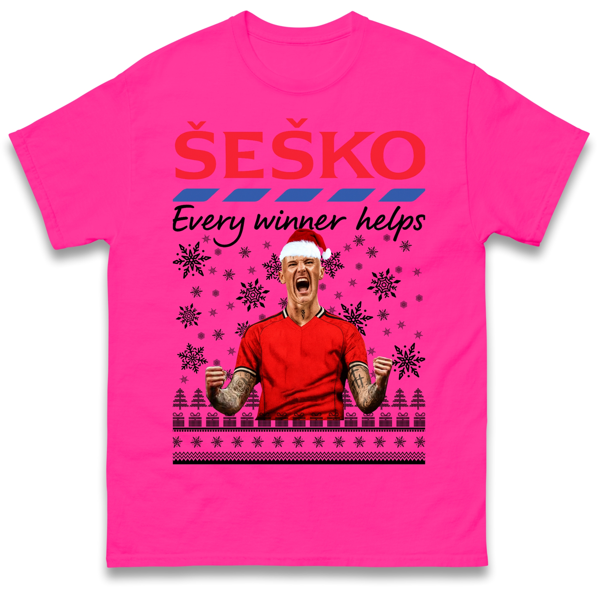 Benjamin Sesko Christmas T Shirt