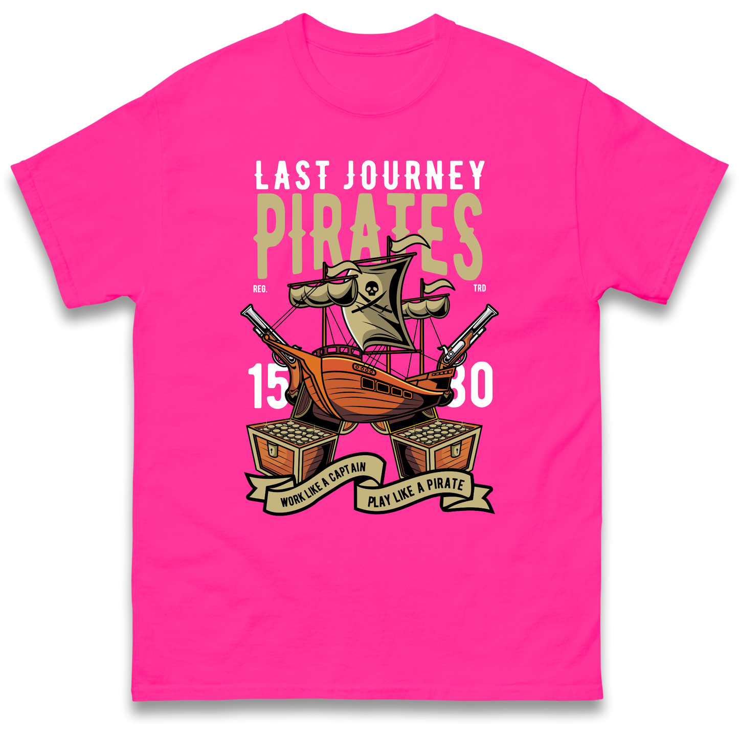 Last Journey Pirates T Shirt