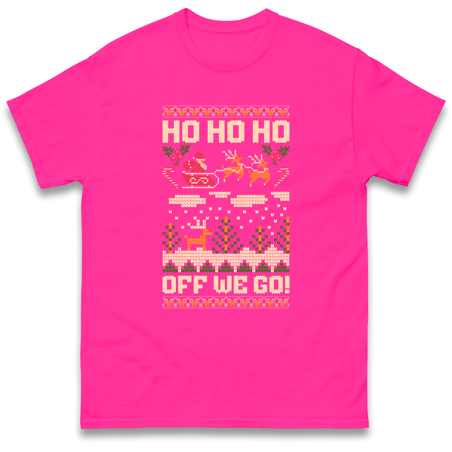 Have Yourself a HO HO HO Off we Go Christmas T Shirt