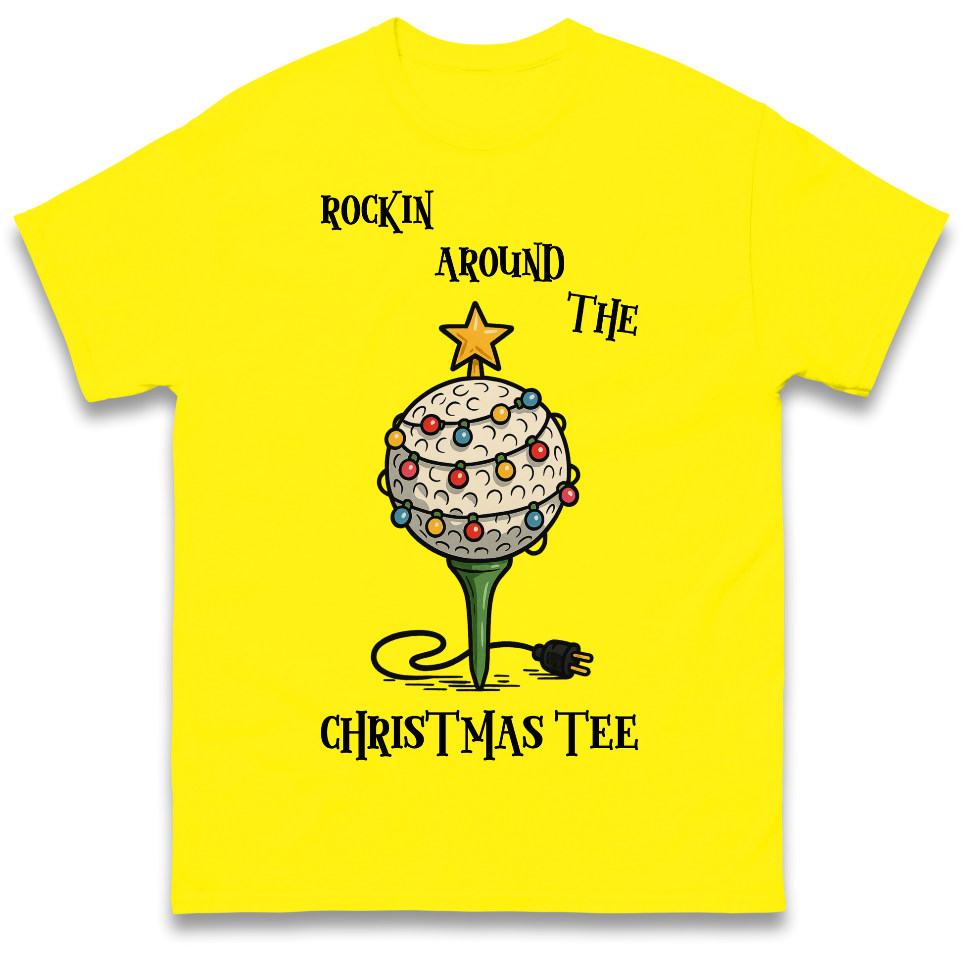 Golf Christmas T Shirt