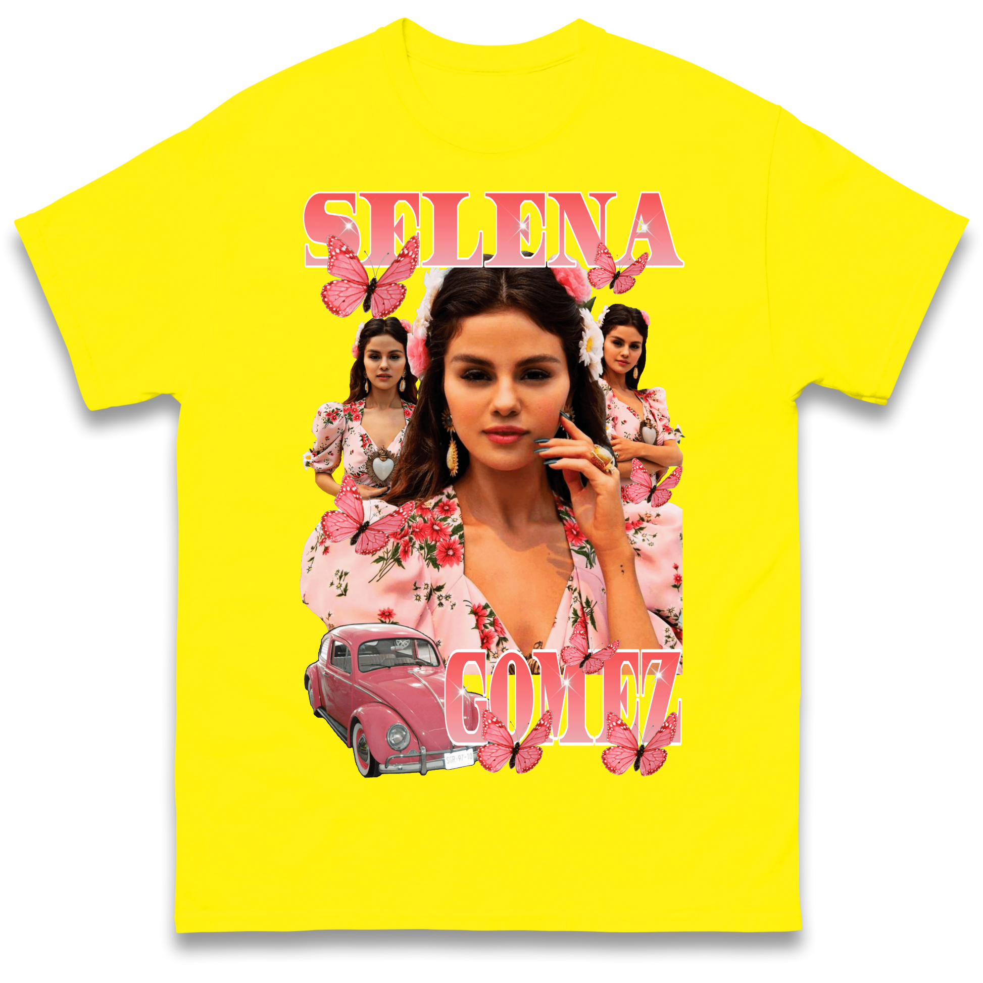 Selena Gomez Pink T Shirt