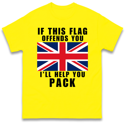 If This Flag Offends You I Will Help You Pack T Shirt