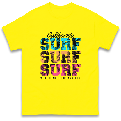 California Surf Surf Surf T Shirt