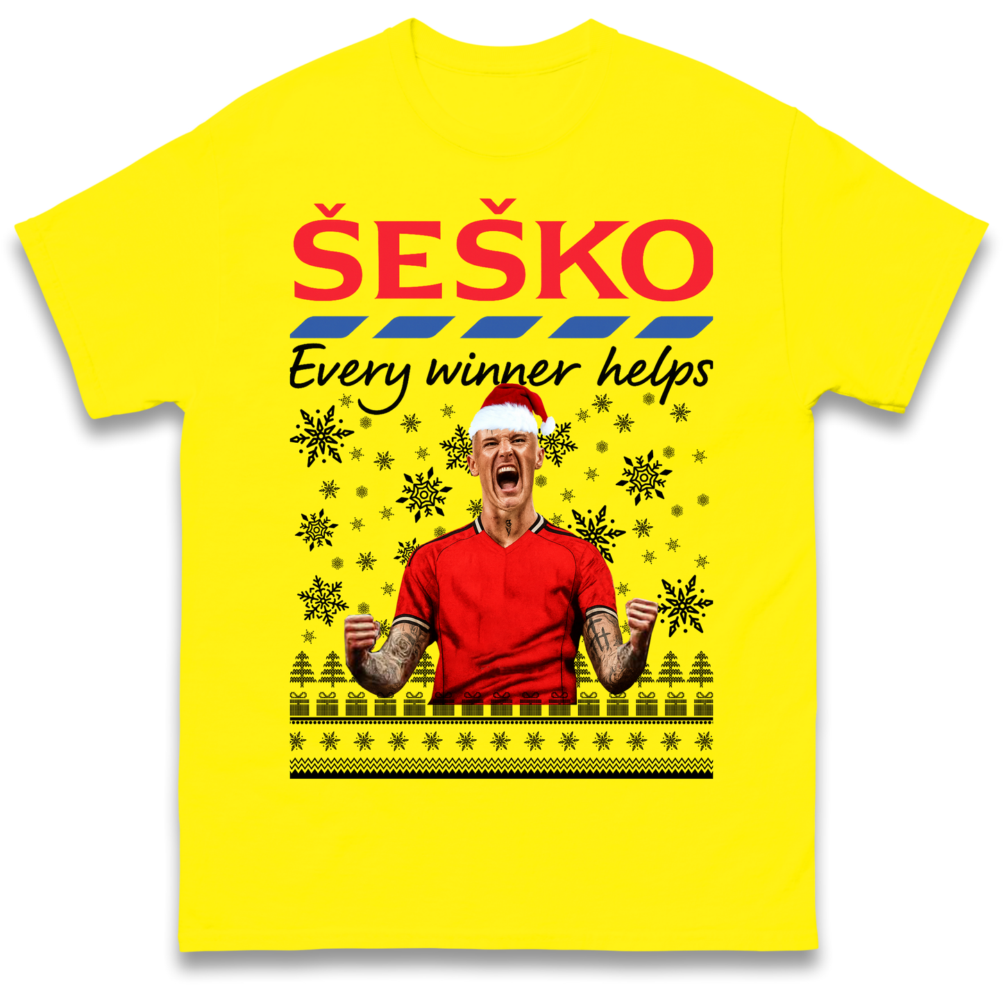 Benjamin Sesko Christmas T Shirt