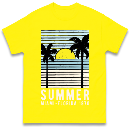 Summer Miami Florida 1970 T Shirt