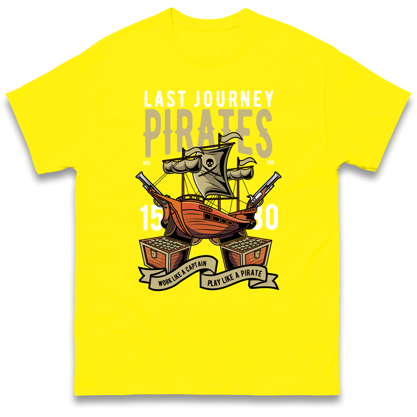 Last Journey Pirates T Shirt
