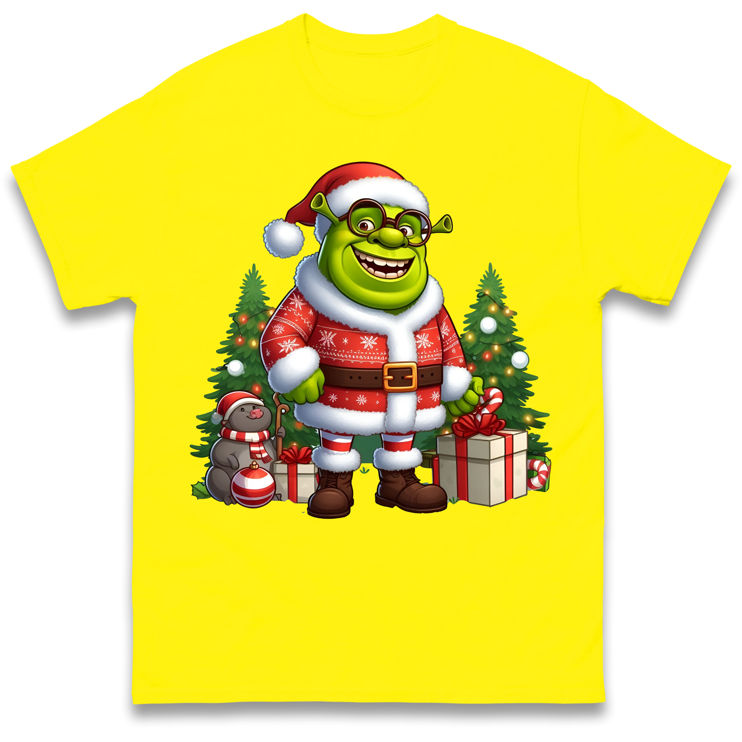 Shrek Santa Claus Presents T Shirt