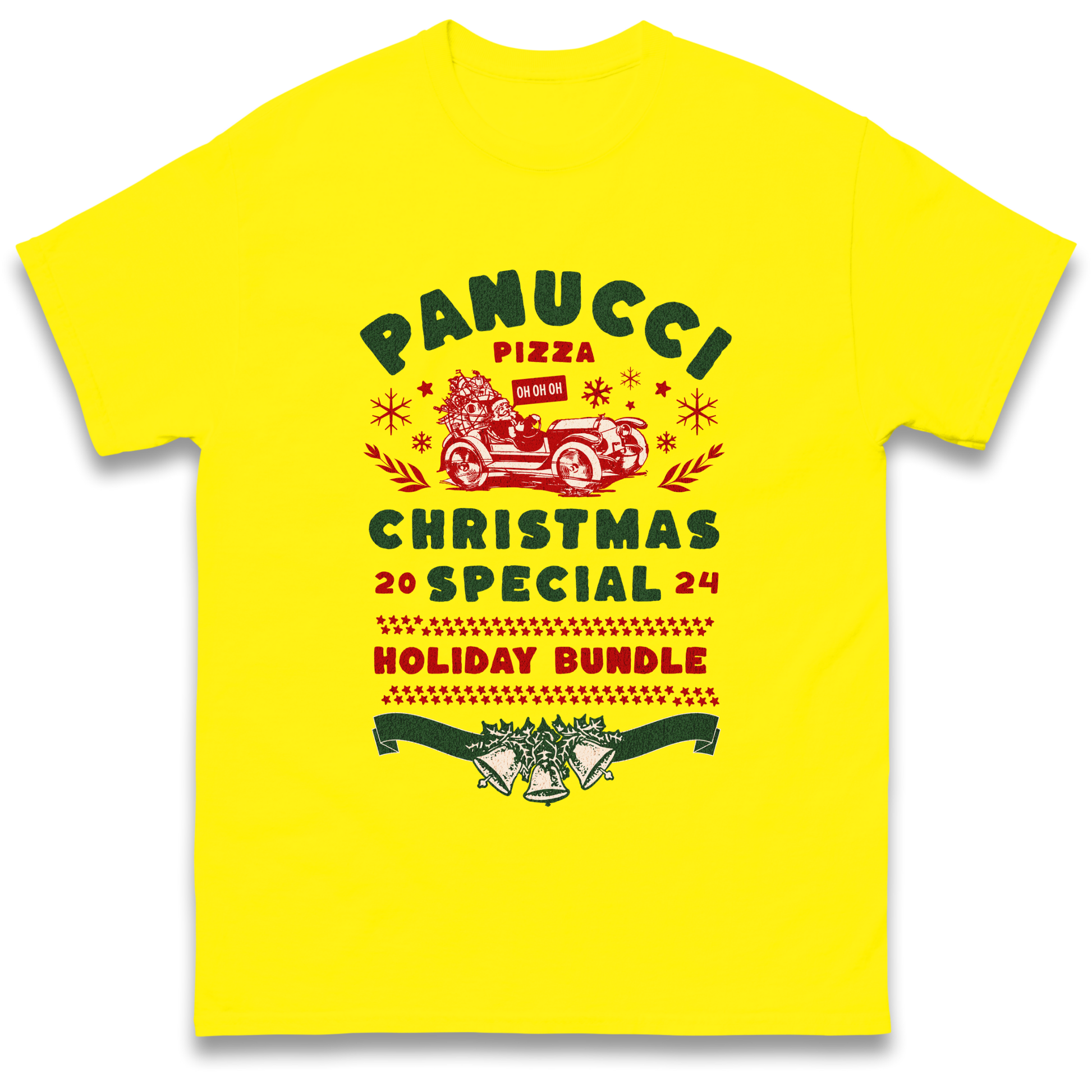 Panucci Pizza Christmas Special Christmas T Shirt