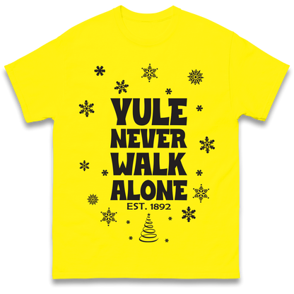Yule Never Walk Alone Liverpool Christmas T Shirt
