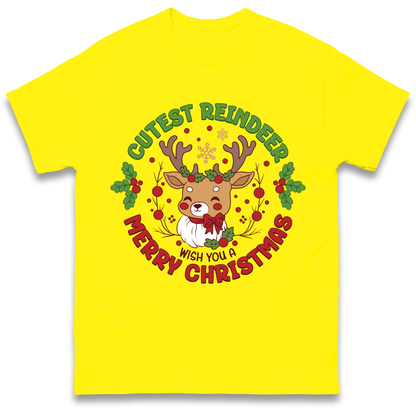 Cutest Reindeer T Shirt