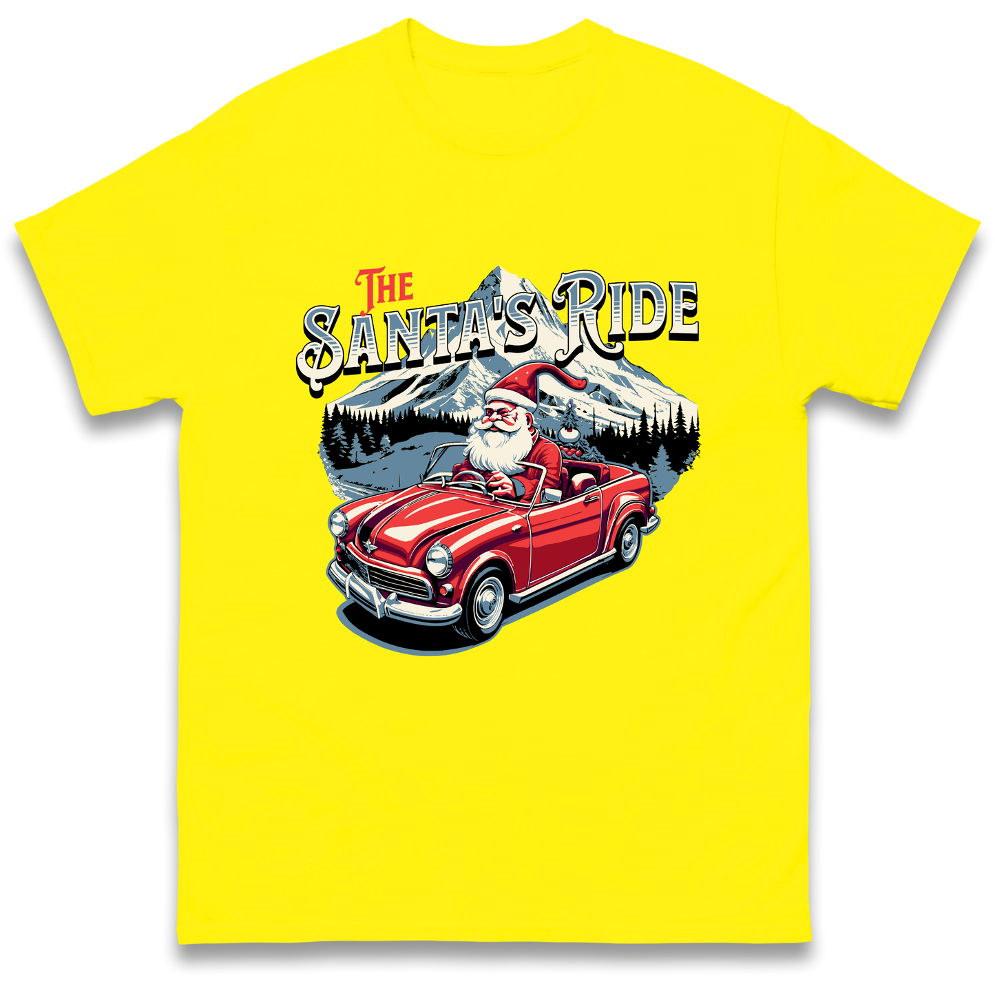 The Santas Ride Christmas T Shirt